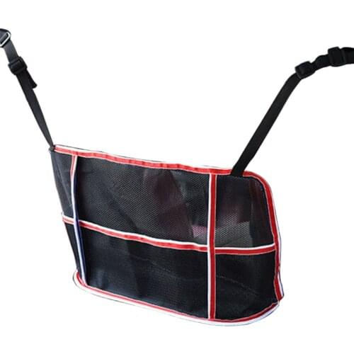 Car Net Pocket Handbag Holder 3-Layer Car Mesh Organizer Seat Back Net Bag Handbag Holder for Car Seat Storage Wholesale