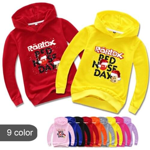 A Children Spring Clothing Christmas Hoodies Sweater Cartoon Sweatshirts Girls Long Sleeve Boys Tops Kids Clothes Hooded T Shirt