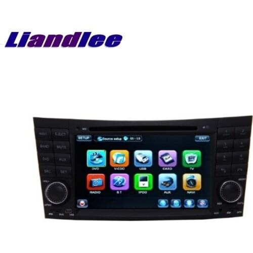 For Mercedes Benz MB E W211 2002~2009 LiisLee Car Multimedia TV DVD GPS Audio Stereo Hi-Fi Radio Original Style Navigation NAVI