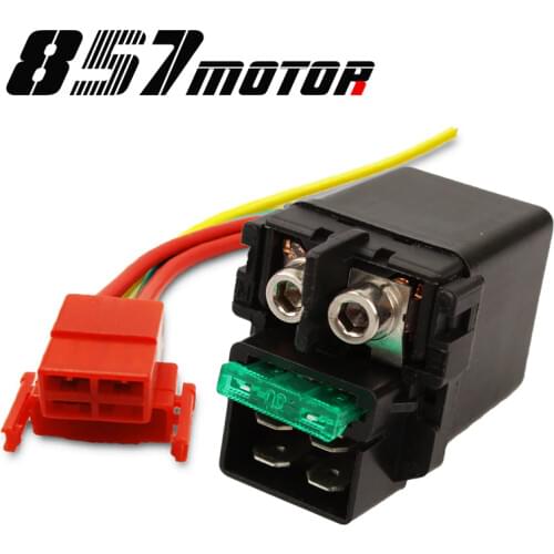 Motorcycle electrical parts lgnition key switch starter solenoid Relay with Plug For Honda CB400 CB-1 VTEC FORZA250 Steed400