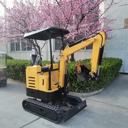 HT15 Mini Excavator 1500KG Crawler Hydraulic Small Digger With Canopy