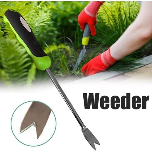 Weed Puller Tool Hand Weeding Tools Stainless Steel Weed Puller Gardening Tool
