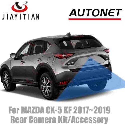 JIAYITIAN Camera For Mazda CX-5 CX5 KF 2018 2019 2020/C28 Pins Adapter cable kit For OEM Monitor/HD CCD Auto Rear View Camera