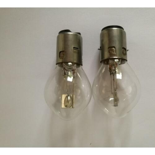 12V35/35W Motorcycle Bulb Headlight Bulb C8H/C2R Filaments Clear Glass Miniature Lamps