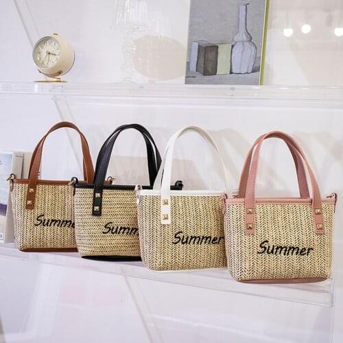 Summer Fashion Women Beach Cartoon Print Shoulder Bag Ladies Net Tote Handbags Women Summer Shoulder Bag HandBags