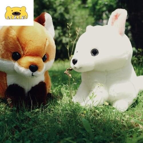 Soft Renard Plush Cute Long Tail Fox Plush Toy Stuffed Kid Doll Fashion Kawaii Toy for Children Birthday Gift Home Decor Plushie
