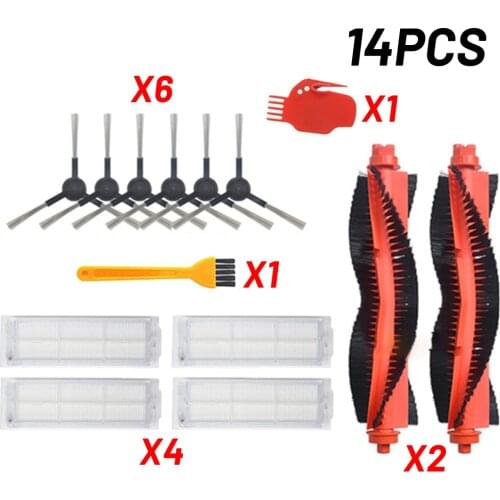 Vacuum Cleaner Kit For Xiaomi Mijia Mi Robot Mop Pro STYTJ02YM For Viomi V2 P V-RVCLM21B Robot Vacuum Cleaner Tools For Home