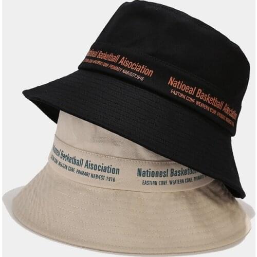 2021 Bucket Hat Sun Protection Hat Fashion Foldable Fisherman Hat Letter Sunscreen Visor Panama for Men and Women Basin Bob Hat