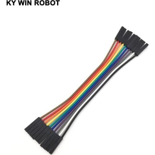 10pcs dupont cable jumper wire dupont line female to female dupont line 10cm 2.54MM 1P for arduino DIY KIT