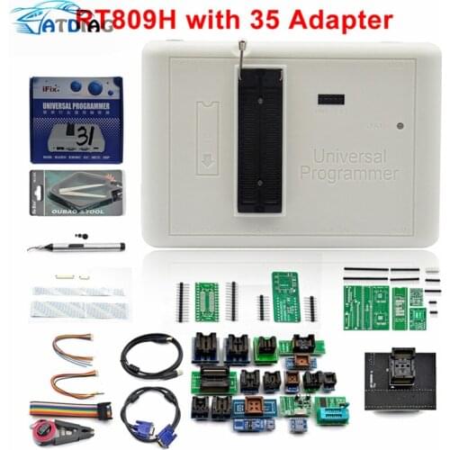 RT809H Programmer EMMC-Nand Extremely Fast Universal Programmer +35 Items+Edid Cable +Sucking Pen