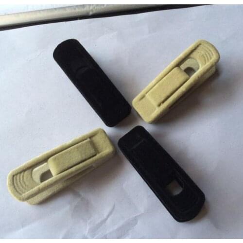 300pcs Velvet Hanger Clips Plastic Removable Flocked Clips Windproof Clothespins Non Slip No Mark Pant Skirt Hanger Coordinate