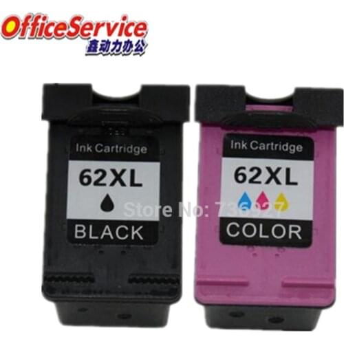 Remanufactured Ink Cartridge For HP62XL, suit for OfficeJet 200/250/252/252C/258/5740/5741/5742/5743/5744/5745/8040 printer