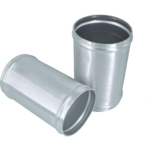 Air Intake Aluminum Tube 51/57/63/70/76mm L:120MM for Connecting Cold Air Intake Hose DIY Tube for Engine Air Flow Tuning