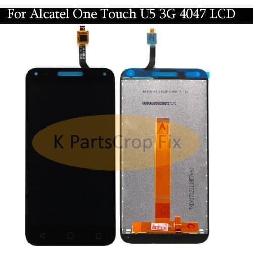 5.0inch For Alcatel One Touch U5 3G 4047 4047D LCD Display+Touch Screen highscreen Digitizer Assembly Replacement For Cell Phone