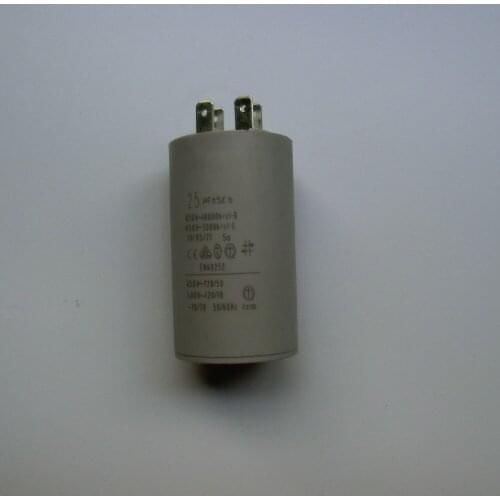 25uf,450v,50/60Hz,-25/70,four skewer slice, cylindrical.new capacitor