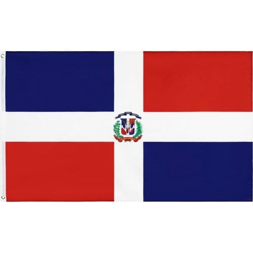 3x5ft Stock DO Dominican Republic Dominica Flag