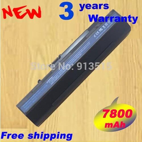 7800mAh 9 Cells Laptop Battery FOR ACER ASPIRE ONE ZG5 KAV10 KAV60 D250 AOD250 Aspire One A150 9cell