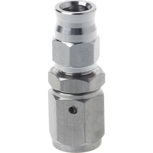 AN -3 Hose to M10x1.0 Straight Stainless Steel PTFE Custom Brake Clutch Hose Fitting