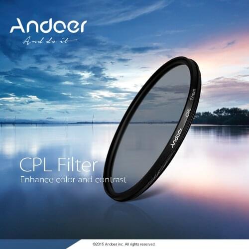 Andoer 58mm UV+CPL+Close-Up+4+Star 8-Point Filter for Canon Nikon Sony Pentax DSLR Camera Lens Circular Filter Kit with Bag