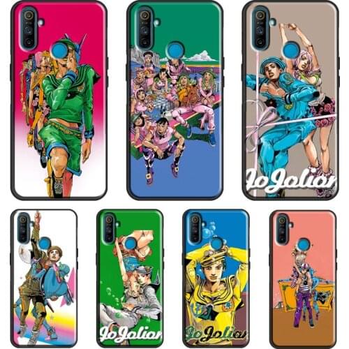 JoJolion JoJos Bizarre Manga Anime For OnePlus 9 Pro 8 Pro Nord 8T 9R Case For OPPO Realme 8 Pro Q3 6 7 Pro C15 C3 GT Cover