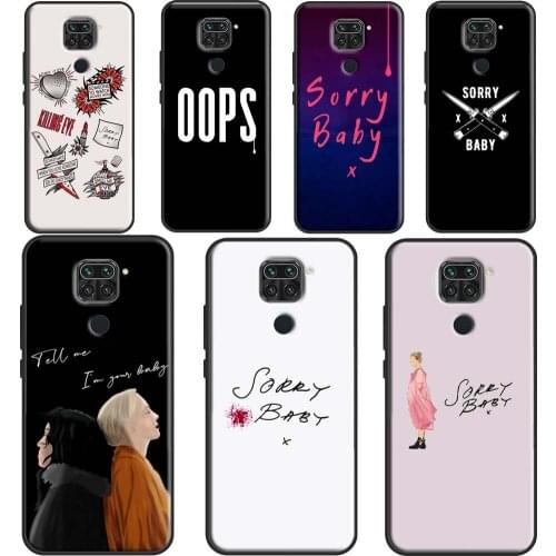 Villanelle quote Sorry Baby Killing Eve Case For Xiaomi Redmi Note 7 8 9 Pro Note 8T 9S Note 10 Pro Cover For Redmi 9T 9A 9C K40
