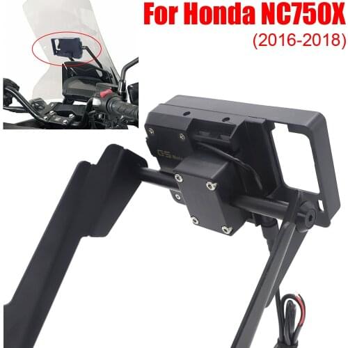 Motorcycle Stand Holder Phone Mobile Phone GPS Navigation Plate Bracket for Honda NC750X 2016 - 2019 2018 2017 NC750 X NC 750X