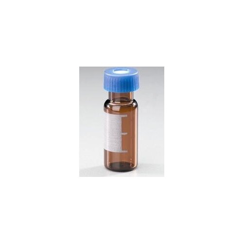 For Waters Brown Screw Cap Sample Bottle 186000847C 2ml 12 * 32mm With Pre-Opening Pad