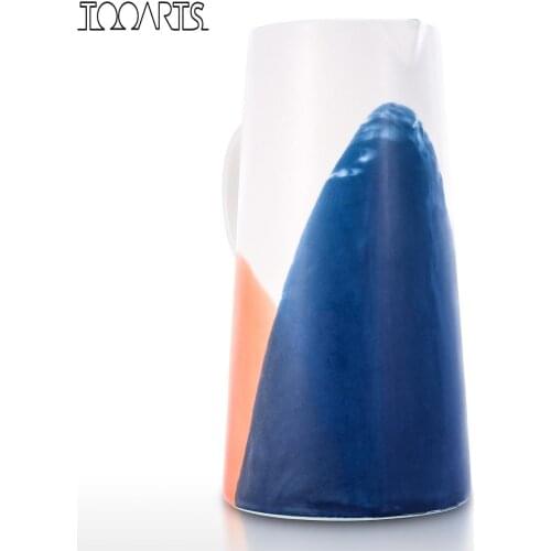 Milk pitcher Ceramic Pitcher Decorative Use Ideal Gifts for Home Weddings Milk Jug Pot Espresso Coffee Creamer Pourer