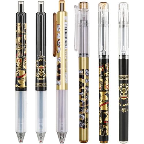 M&G QGPB6702 QGPH6102 ONE PIECE Quick Dry Gel Pen Black 0.5MM Bullet Type Press Type Unplug And Plug Type School Supplies