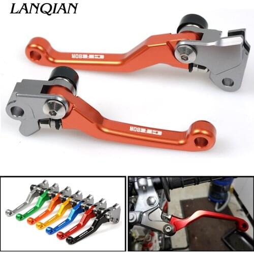 Motocross CNC Pit Dirt Bike Brake Clutch Lever Handle For Honda CR80R CR 80R CR 80 R 1998-2007 1999 2000 2001 2002 2003 2004