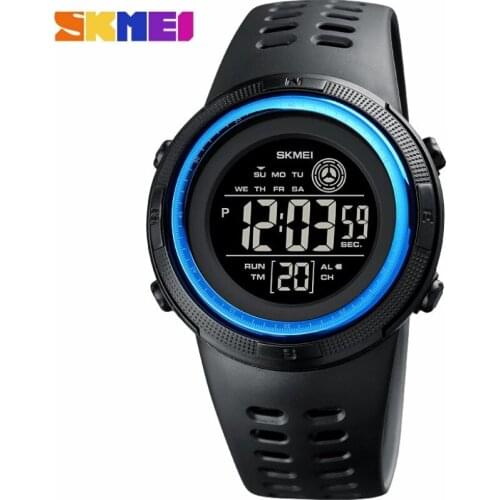 SKMEI 1773 Sport Digital Watch Luxury Outdoor Sport Boys Clock Led Display Electronic Watches Countdown Waterproof Wriswatch