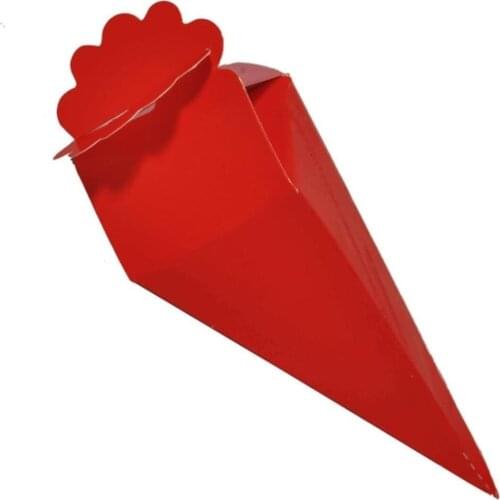 Sugar cone Lokum Straight Red Color 50 Pcs Gift Dağıtmalık wedding bride mariage хна henna