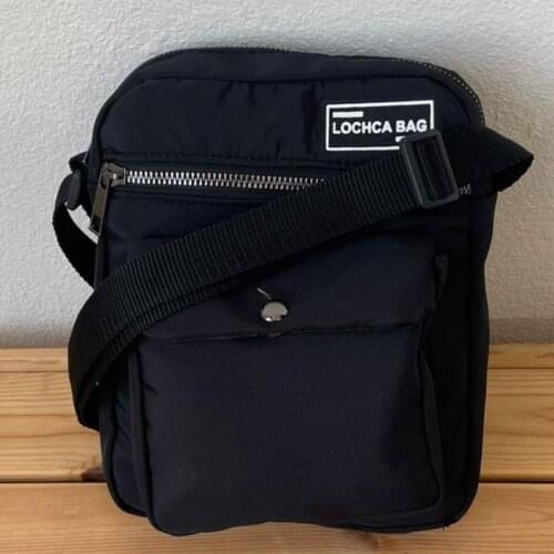 Tonar Hopey Black Soft Fabric Vertical Women 'S Messenger Bag Trend New Season Daily Shoulder Bag