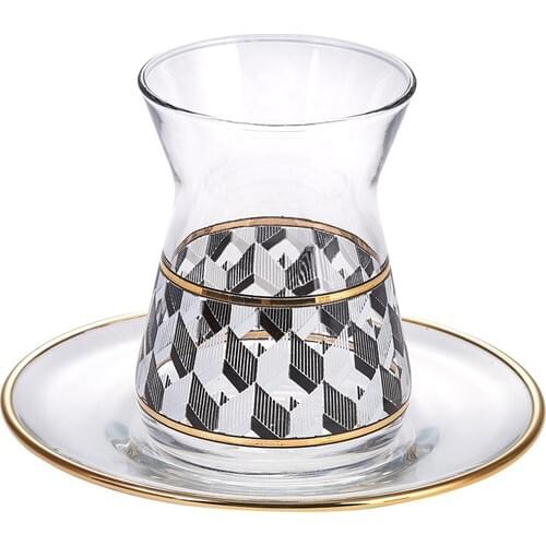 WONDERFUL MAGNIFICENT Karaca Alfa 12 Piece Tea Set YOUR CUP OF QUALITY WITH COFFEE WITH COFFEE COFFEE FREE SHIPPING