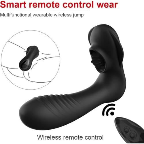 Vibrating Panties Dildo Vibrator G Spot Massager Oral Sex Clitoris Vagina Stimulator Sex Toys for Women Tongue Sucking Vibrator