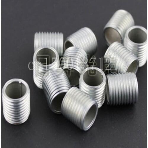 5pcs LED screw tube M10 rod hollow outer tube m10 full tooth lamp accessories chandelier hollow thread tube