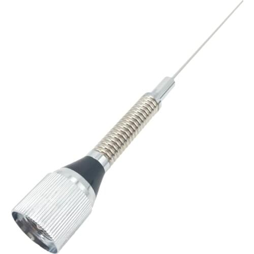 Auto 136-174MHZ Mobile Radio Accessories Stainless Steel 100W PL259 Interphone Antenna Universal Marine Car High Frequency