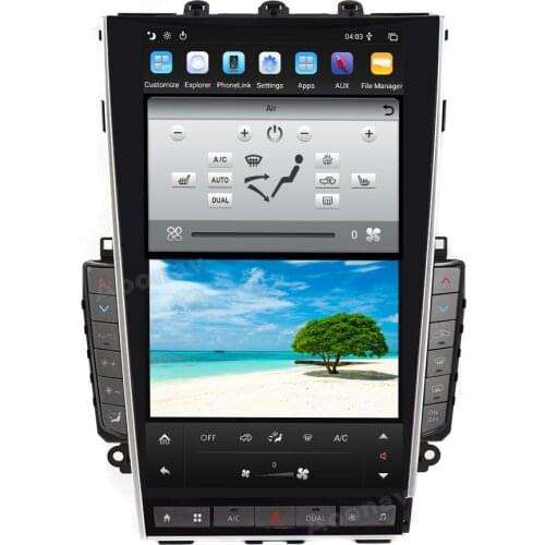 Android 9.0 PX6 13.6 " Tesla Vertical Screen GPS Navigation Car Audio For Infiniti Q50 Q50L 2015-2019 Car Multimedia Autoradio