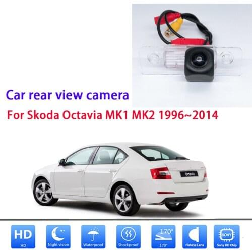 Car Rear View For Skoda Octavia MK1 MK2 1996~2014 Car Wireless Parking Reversing Camera HD CCD Night Vision