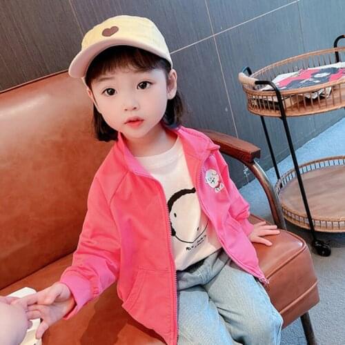 Girls Babys Kids Coat Jacket Outwear 2021 Cute Spring Autumn Overcoat Plus Size Top Cardigan Toddler Childrens Clothing