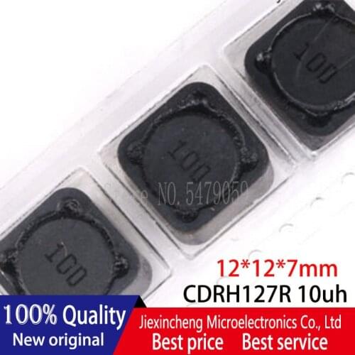 Shielded Inductor CDRH127R 4.7uh 6.8uh 10uh 22uh 33uh 47uh 56uh 68uh 100uh 150uh 220uh 330uh 470uh 12*12*7MM SMD power inductors