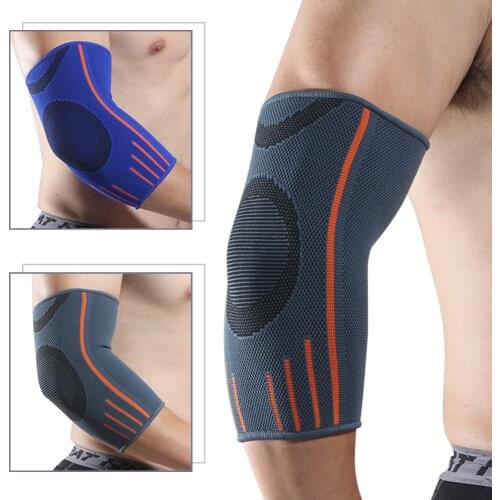 Outdoor Cycling Riding Elastic Full Knee Brace Ankle Strap Support Strong Compression Protection Gear Sport Elbow Pads Running