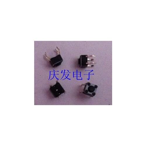 Import Korea Plastic face Tact Switch 4.5*4.5*3.8mm Plug 4 feet High temperature New