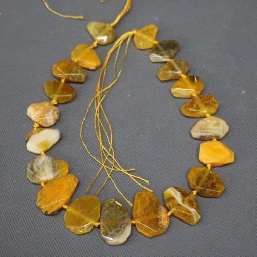 Kindgems Jewelry) Yellow Slice Beads Pendant, 2017 Necklace Finding Super Popularity European Fashion Jewelry for Women