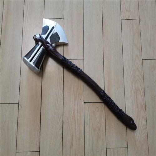 Cosplay Movie 1:1 Axe Hammer Prop Weapon Role Playing Thunder Hammer Axe Prop 72cm PU Axe Weapon Halloween Gift