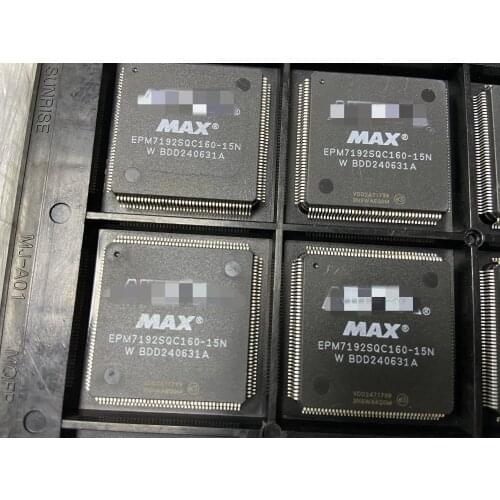 Original good quality EMP7192 EPM7192SQC160-15N EPM7192SQC160-15 CPLD 7000 Family 3.75K Gates 192 Macro Cells 76.9MHz PQFP-160