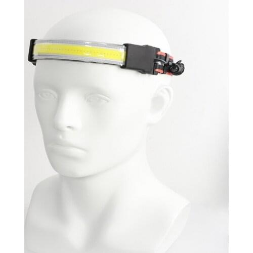 WXTF Mini COB LED Headlamp 3 Modes Headlight Head Flashlight Torch Lanterna For Outdoor Camping Night Fishing Running