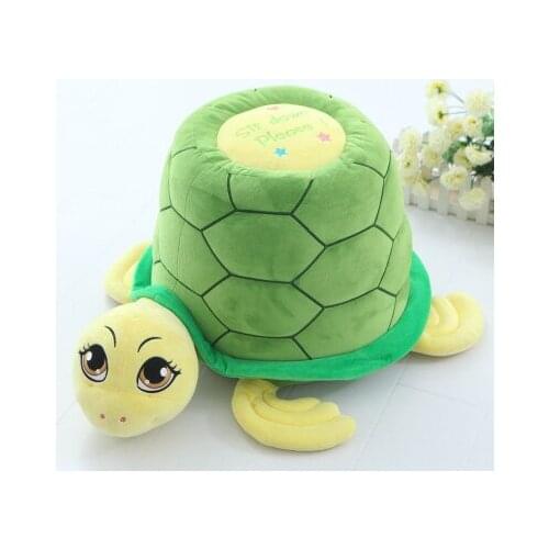 Cute cartoon tortoise plush seat 60x30cm turtle doll soft floor seat , birthday gift x052