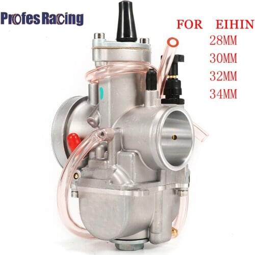 New Universal Carburador For PWK 28 30 32 34mm 2T 4T Carburetor For Keihin MikuniYamahaSuzukiHonda With Power Jet 75cc-250cc