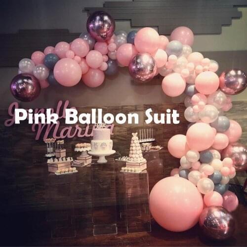 Pink Balloon Suit Shop decoration Scene Layout of Festival Activities Birthday party Wedding decoration